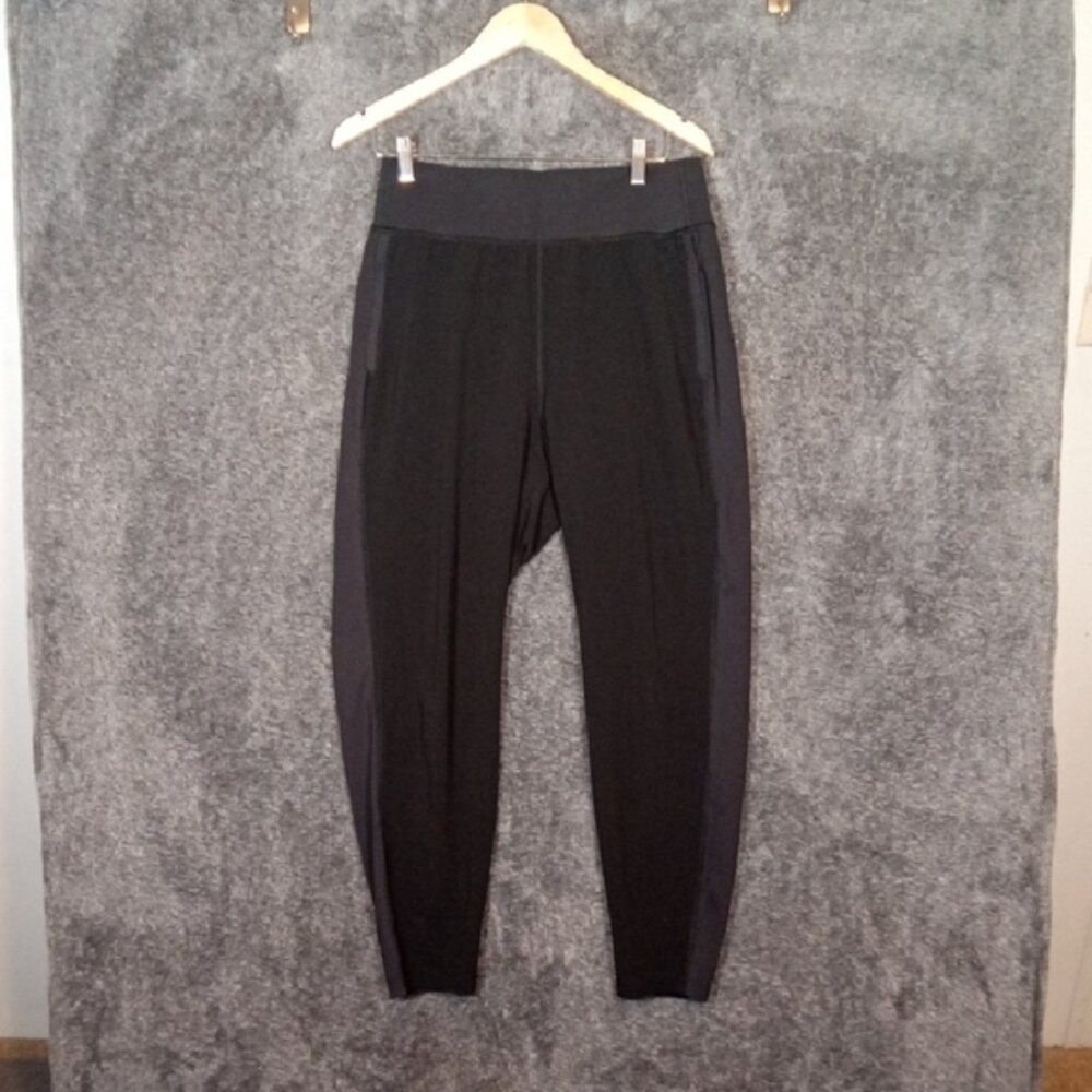 Athleta Black Run With It Pants Running Workout Daily Casual Womens Medium